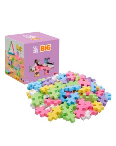 Cubo Plus-Plus Big Pastel Mix – 100 piezas