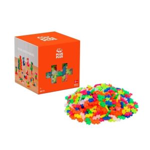 Cubo Plus-Plus Neón Mix – 600 piezas