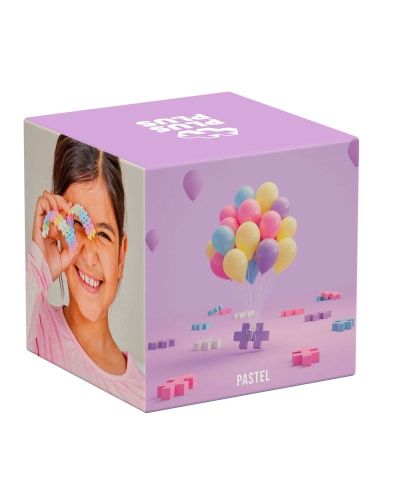Cubo Plus-Plus Pastel Mix – 600 piezas
