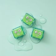 Cubos luminosos verde