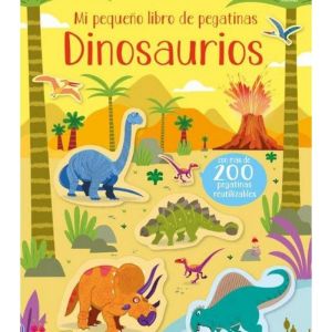 Libro de pegatinas dinosaurios