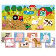 Puzzle doble cara la granja 32 piezas