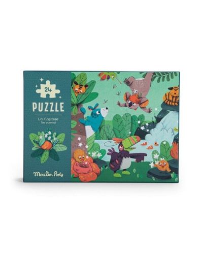 Puzzle fosforescente La Cascada Jungla (24 piezas)