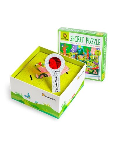Puzzle secreto el bosque 24 piezas