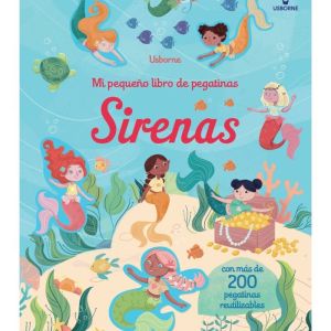 Libro de pegatinas sirenas