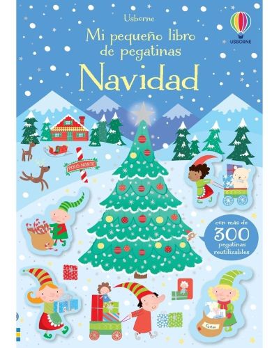 Libro de pegatinas Navidad