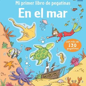 Libro de pegatinas en el mar