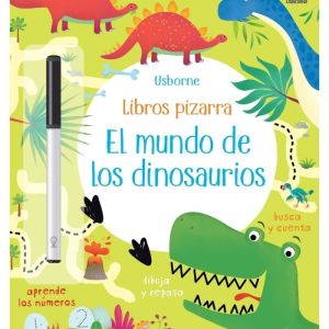 Libro pizarra dinosaurios