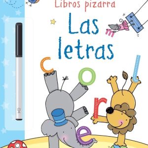 Libro pizarra las letras