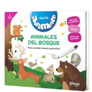 Mini abremente animales del bosque