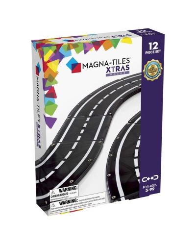 Set magnéticos carreteras 12 piezas
