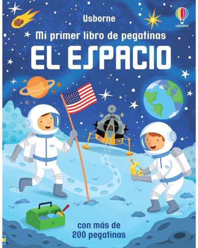 Libro de pegatinas el espacio