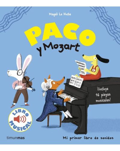 Libro musical Paco y Mozart