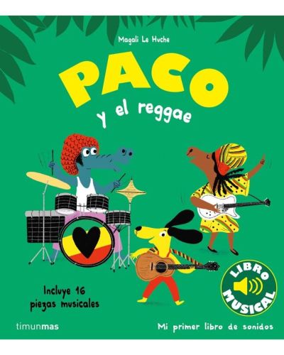 Libro musical Paco y el reggae