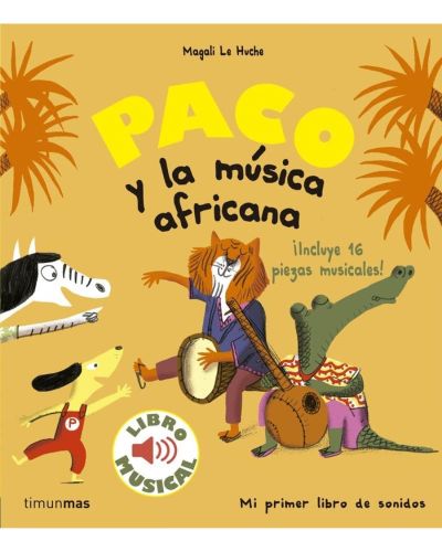 Libro musical Paco y la música africana