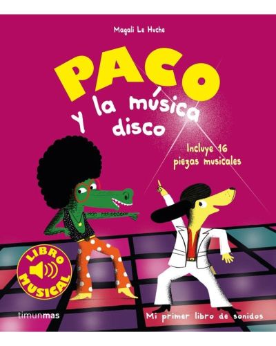 Libro musical Paco y la música disco