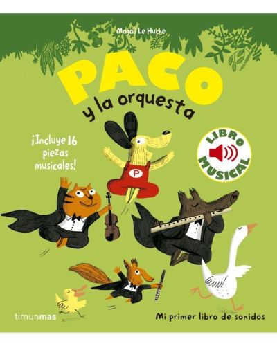 Libro musical Paco y la orquesta