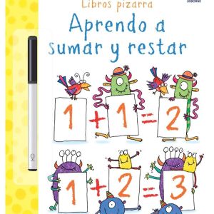 Libro pizarra sumas y restas