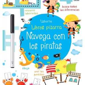 Libro pizarra navega con los piratas