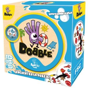 Juego Dobble impermeable para la playa