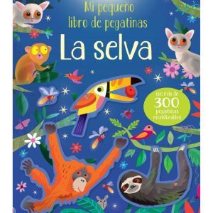 Libro de pegatinas la selva 2