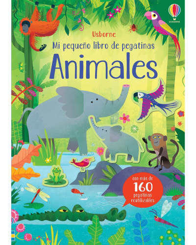 Libro de pegatinas animales