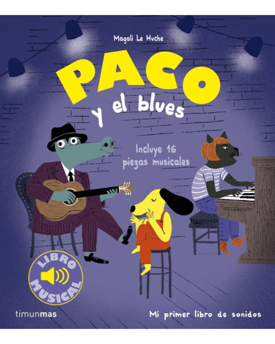 Libro musical Paco y el blues