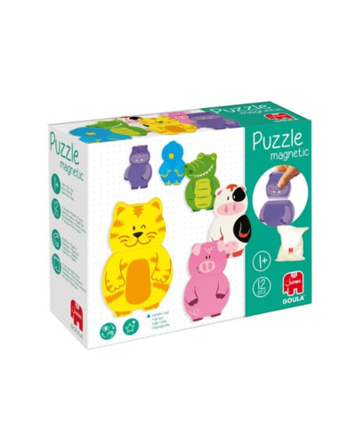 Puzzle magnético animales