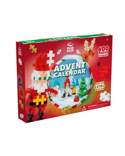 Calendario de Adviento Plus Plus 600 pcs