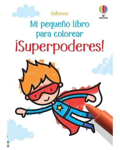 Libro de colorear superhéroe