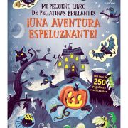 Libro de pegatinas brillantes halloween