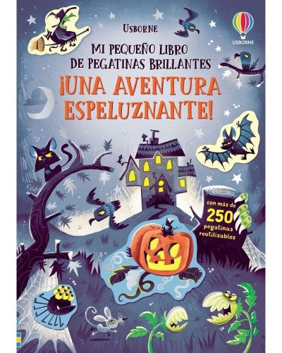 Libro de pegatinas brillantes halloween