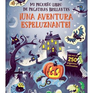 Libro de pegatinas brillantes halloween