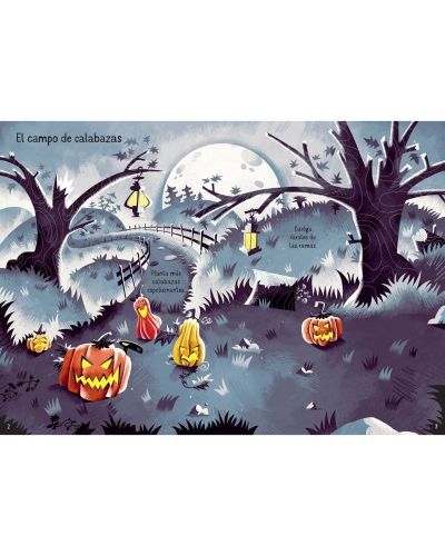 Libro de pegatinas brillantes halloween