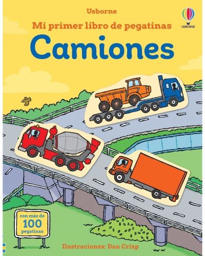 Libro de pegatinas camiones