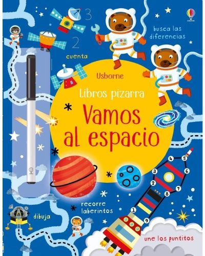 Libro pizarra vamos al espacio