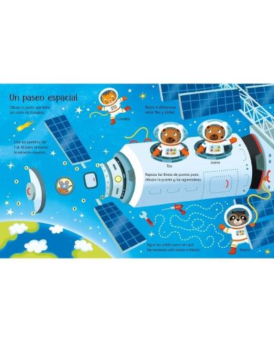 Libro pizarra vamos al espacio