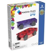 Bases de coches magnéticos - violeta y rojo