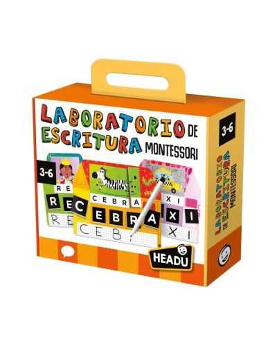 Juego laboratorio de escritura montessori