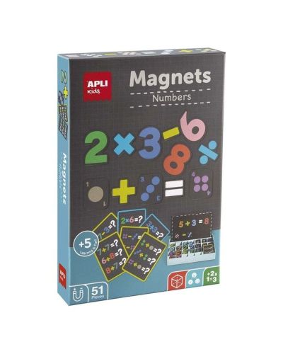 Juego magnético números 51 piezas