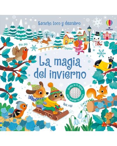 Libro musical la magia del invierno Navidad