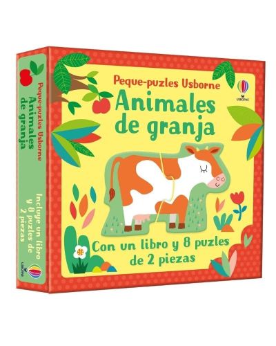 Peque puzzles y libro animales de la granja