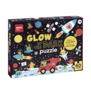 Puzzle fluorescente el espacio 60 piezas