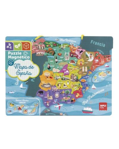 Puzzle magnéticos España 50 piezas