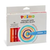 12 Rotuladores de colores Jumbo