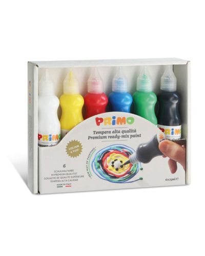 Témpera premezclada 75 ml colores surtidos