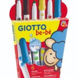 6 Rotuladores lavables para niños pequeños