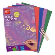 Láminas para rascar colores surtidos para regalar a tus invitados