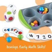 Juego de matemáticas y motricidad mini muffin