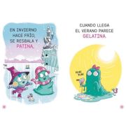 APRENDE A LEER ESCUELA MONSTRUOS 10 DAME HELADO O ME DESHAGO libro aprende a leer